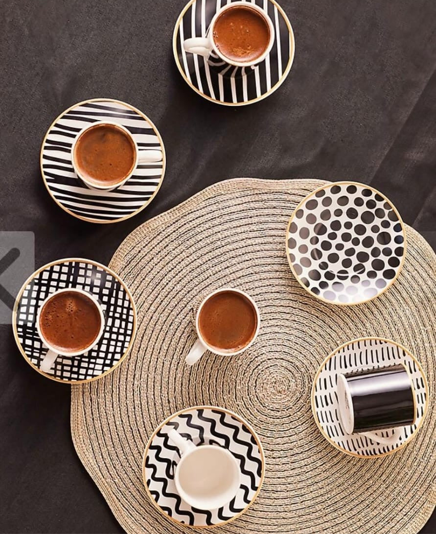 Coffee set - set of 6