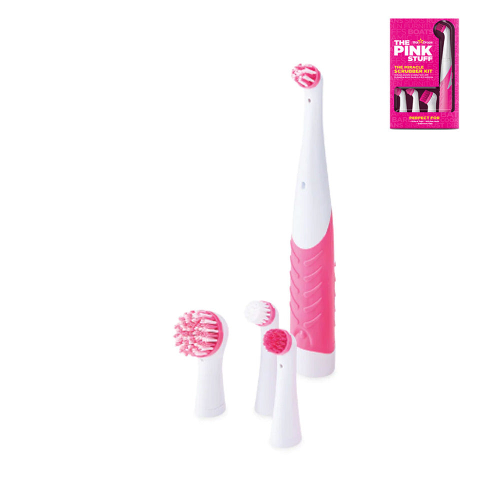 ThePinkStuff miracle electric scrubber kit