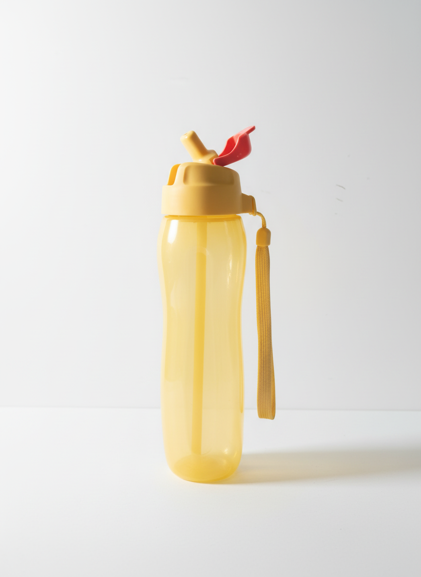 750 ml straw bottle + handle