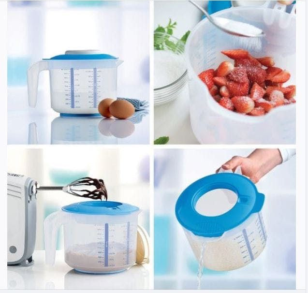 Mix n store pitcher