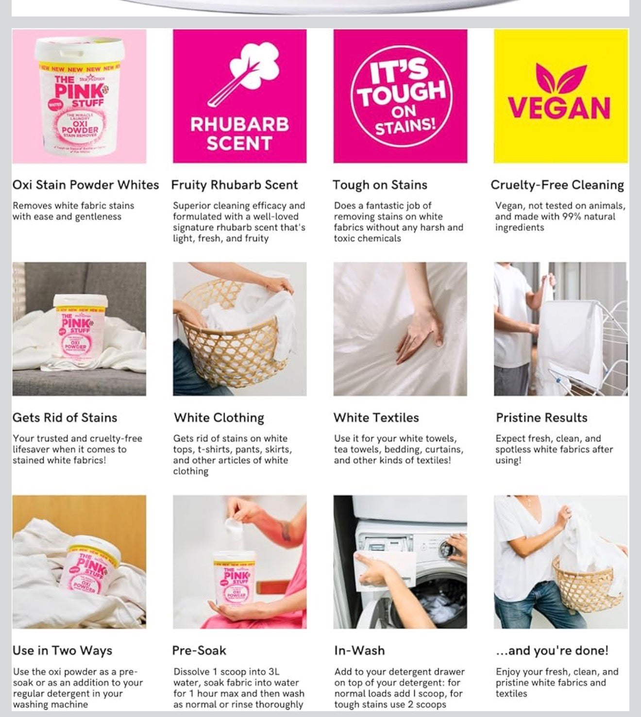 ThePinkStuff Oxi Powder - 1 kg