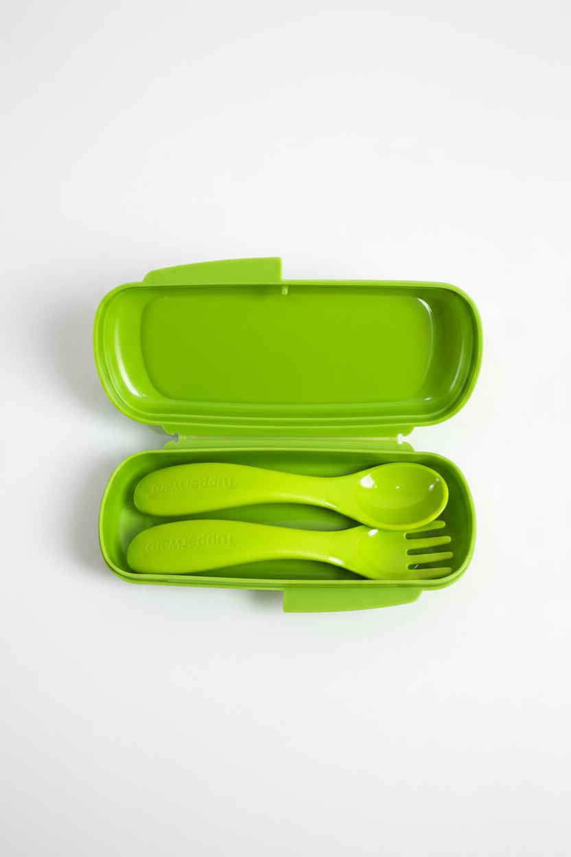 Baby cutlery + cover