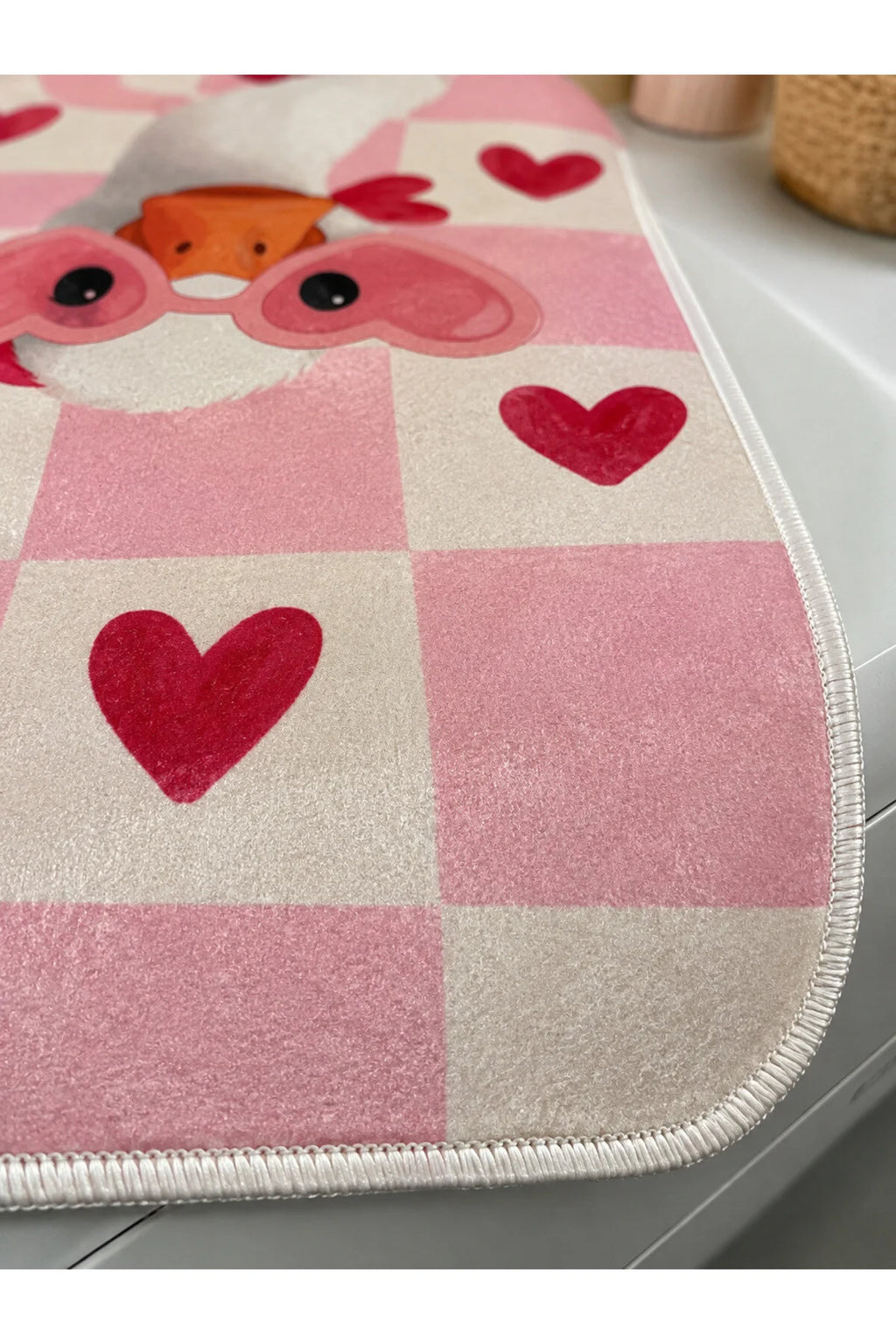 Washing Machine  Protector Cover - Non-Slip Mat 60x60 cm - duck