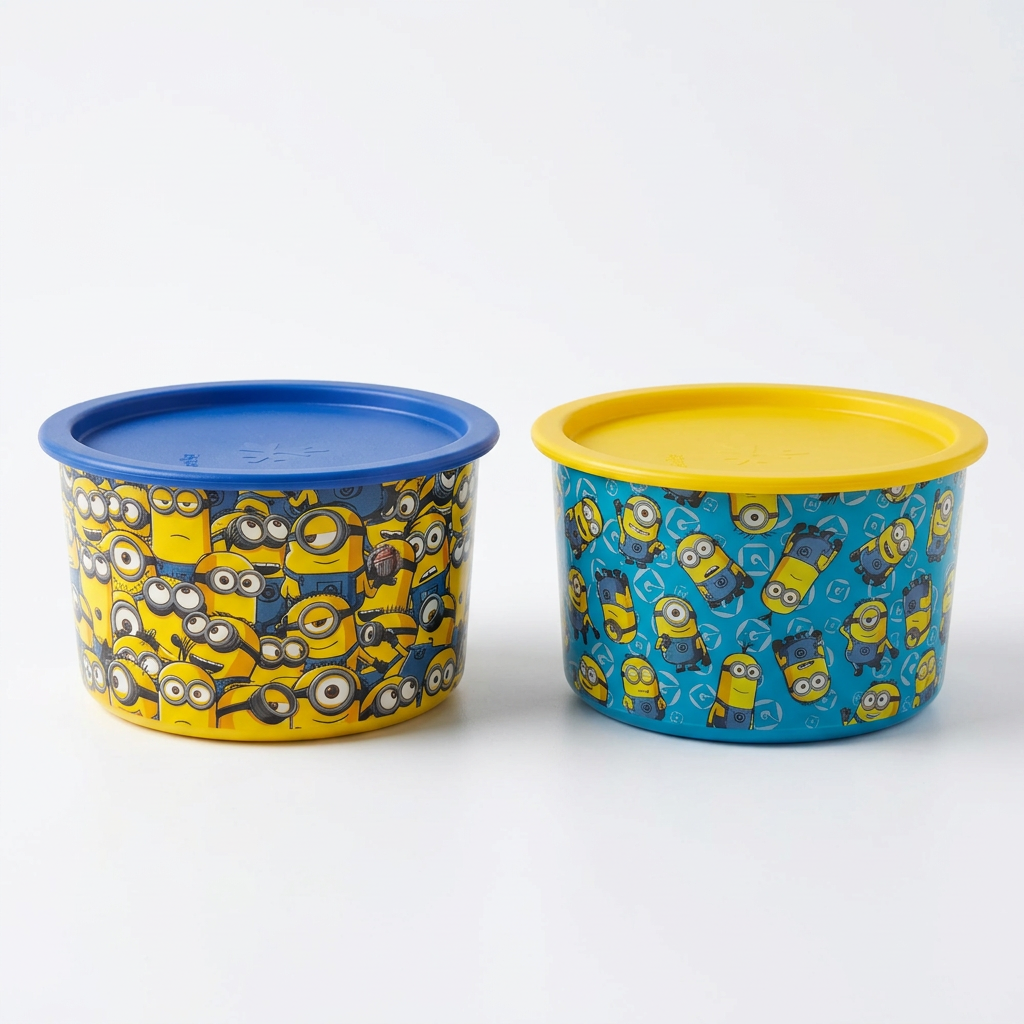 Tupperware Minion set