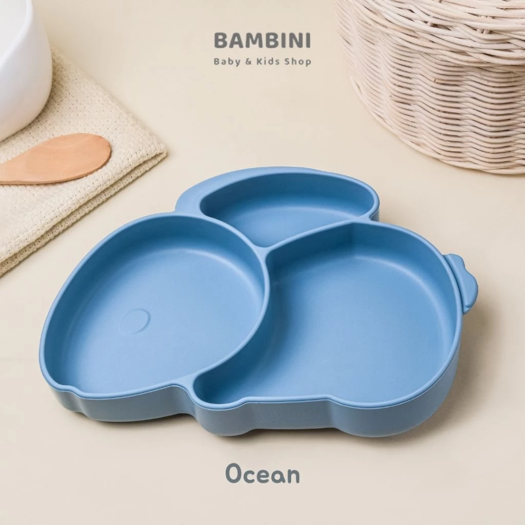 premium silicone baby plate