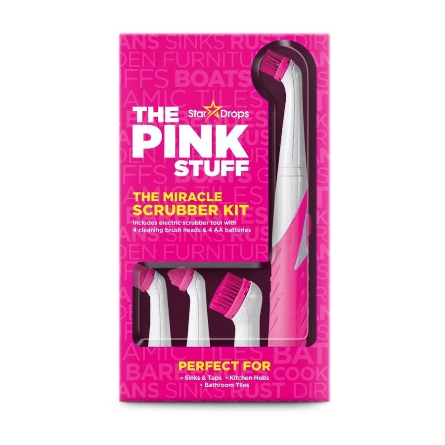 ThePinkStuff miracle electric scrubber kit