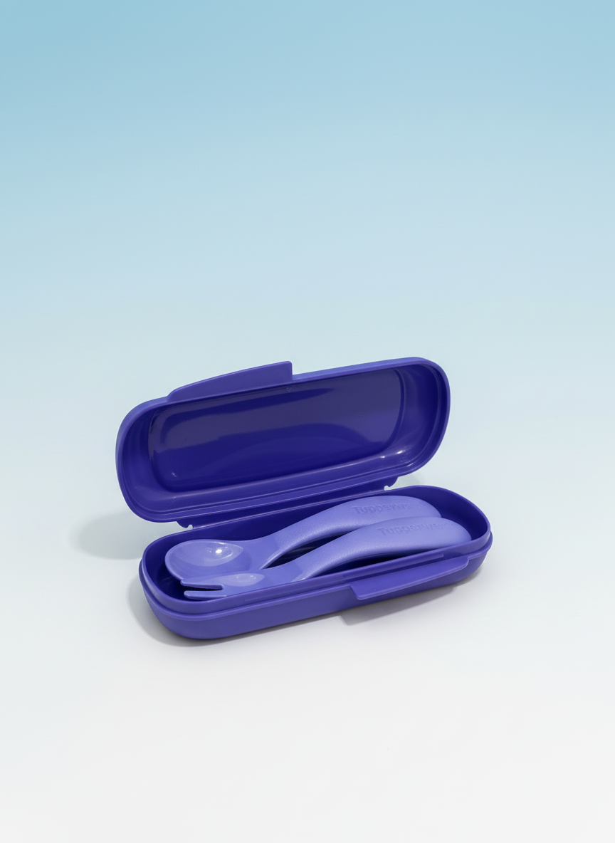 Baby cutlery + cover