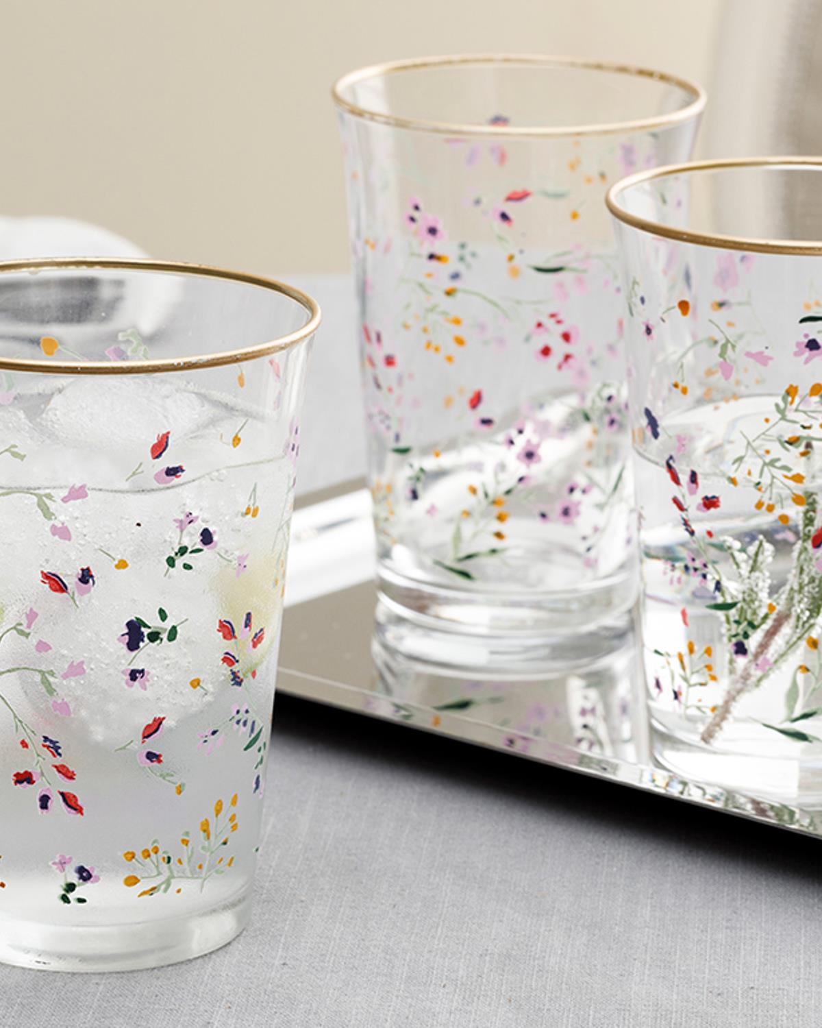 Set of 3 - glass