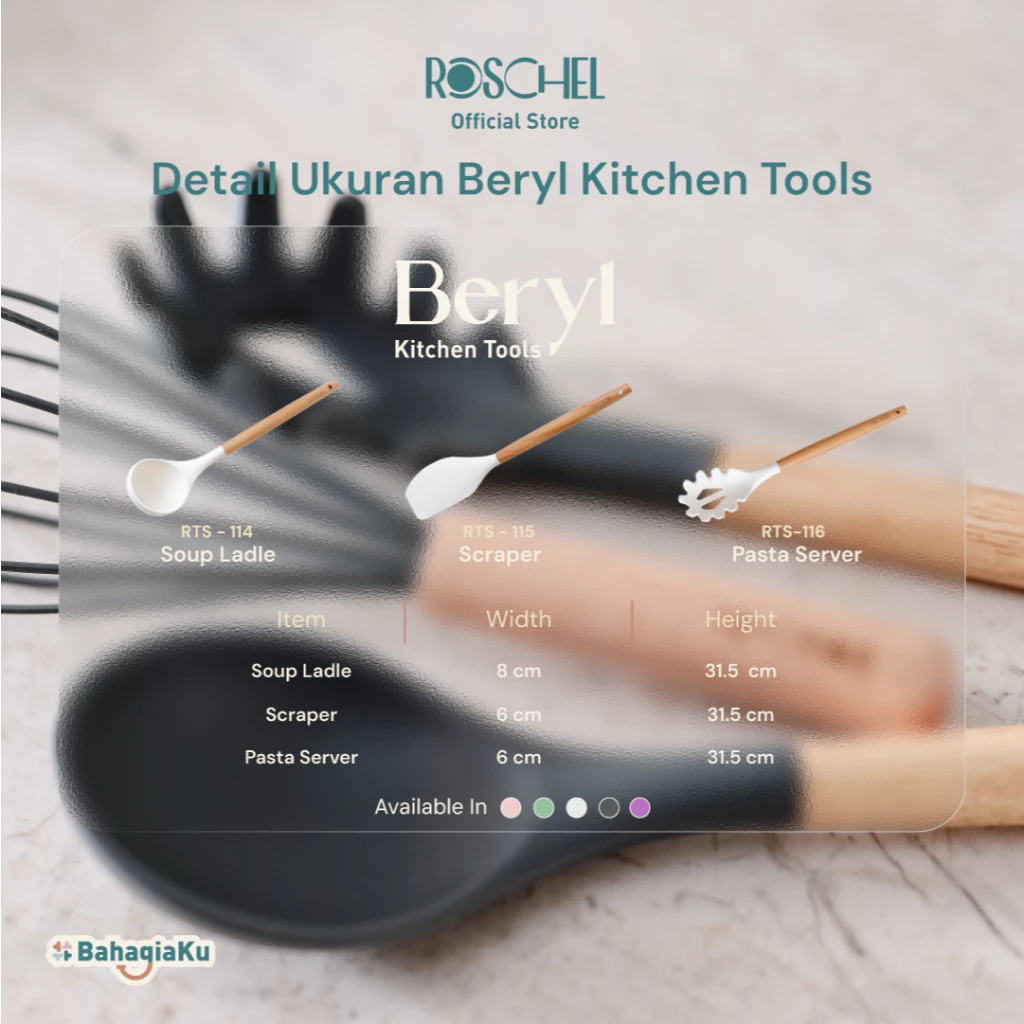 10 pcs silicone kitchen tools