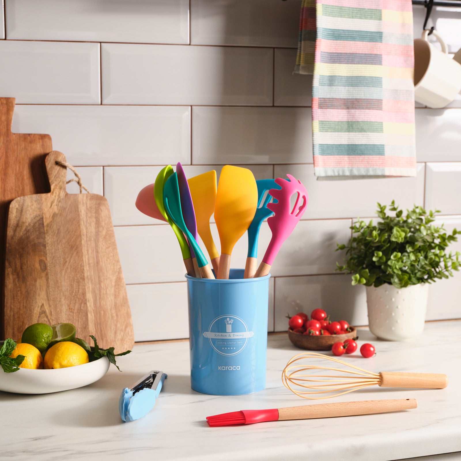 12 Piece Silicone Serving Set
