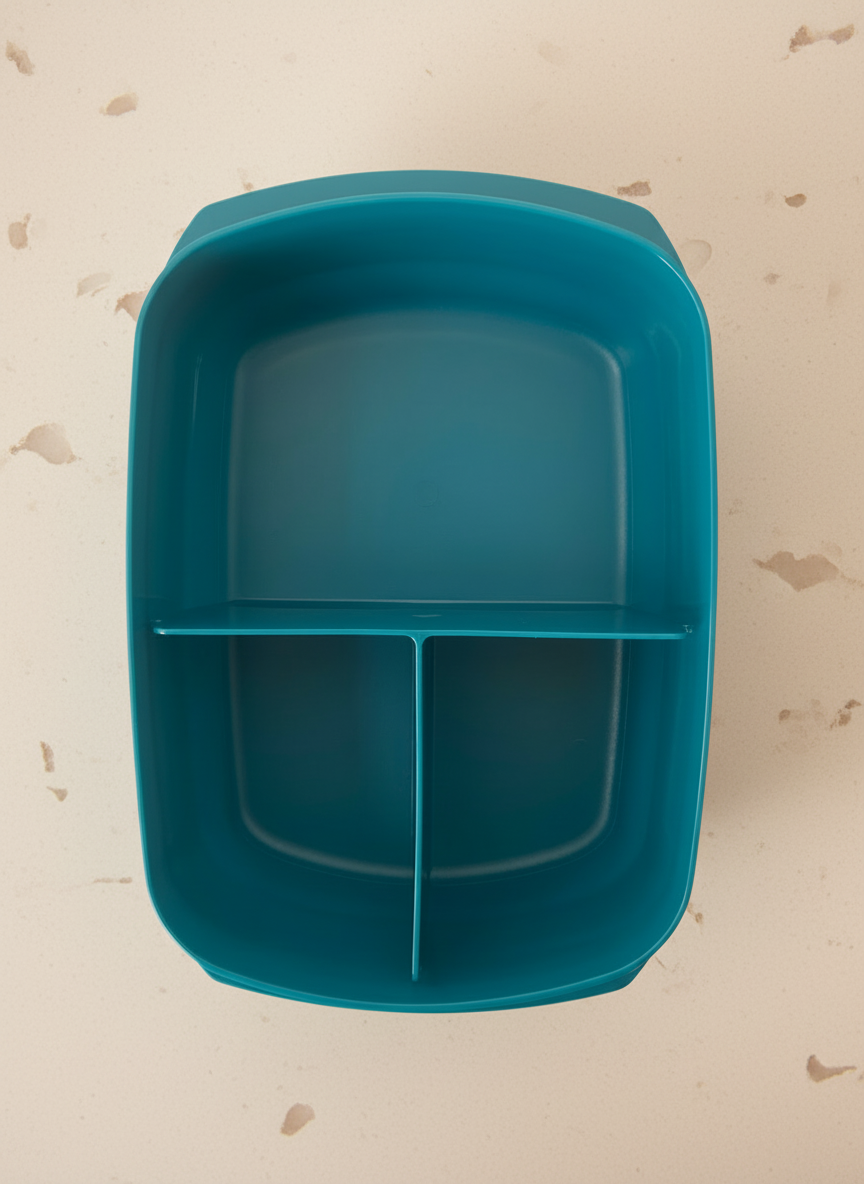 Divided microwave lunchbox