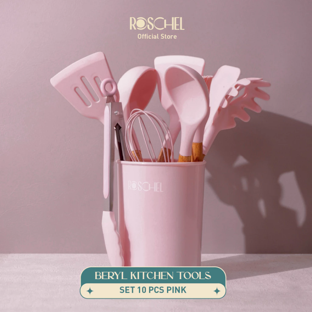 10 pcs silicone kitchen tools