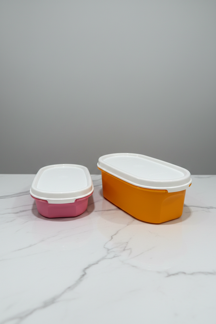 Tupperware oval set