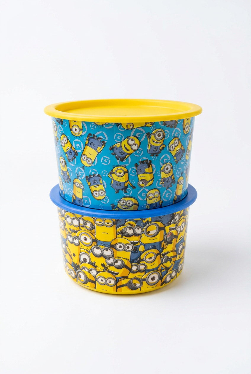 Tupperware Minion set