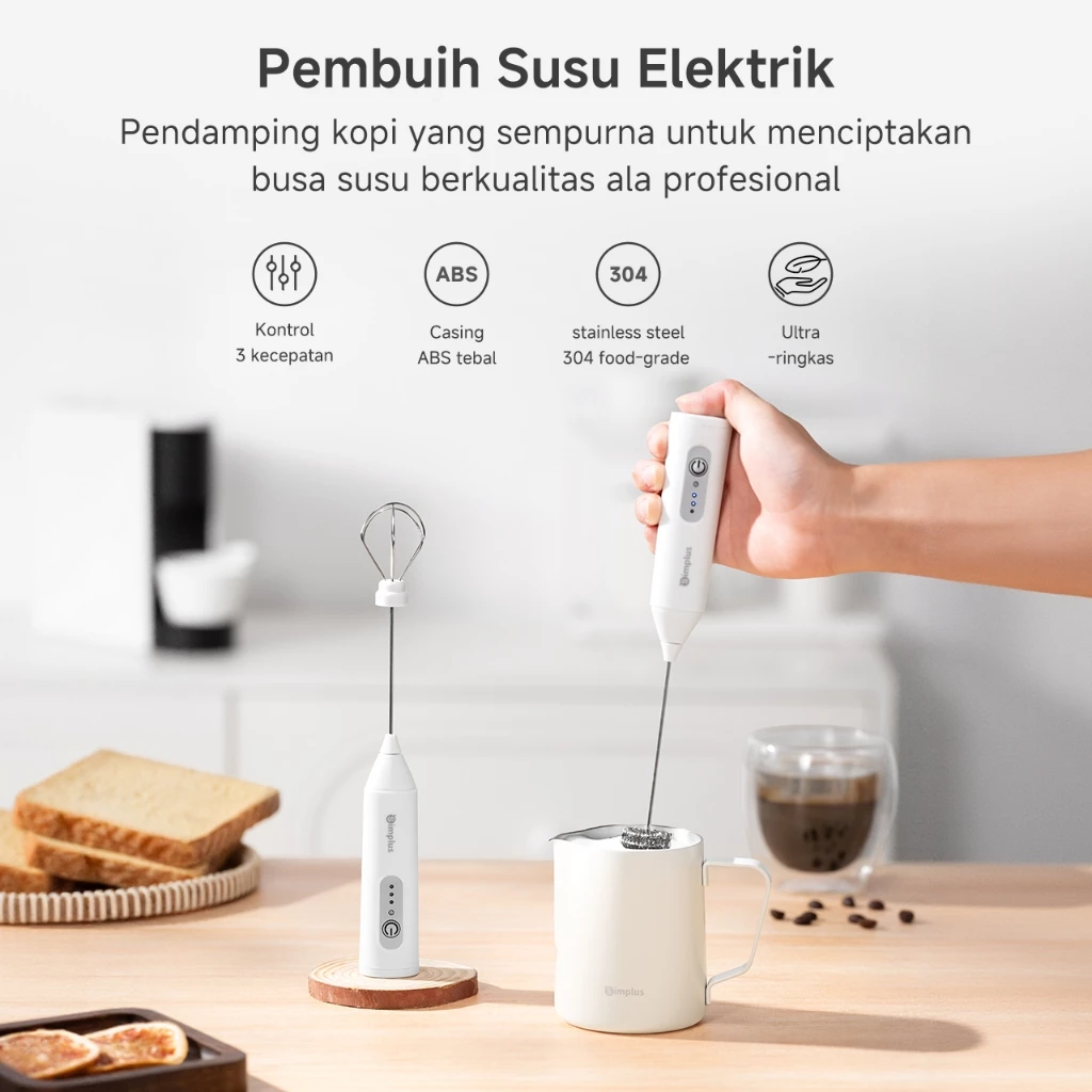 Milk frother 2 in 1