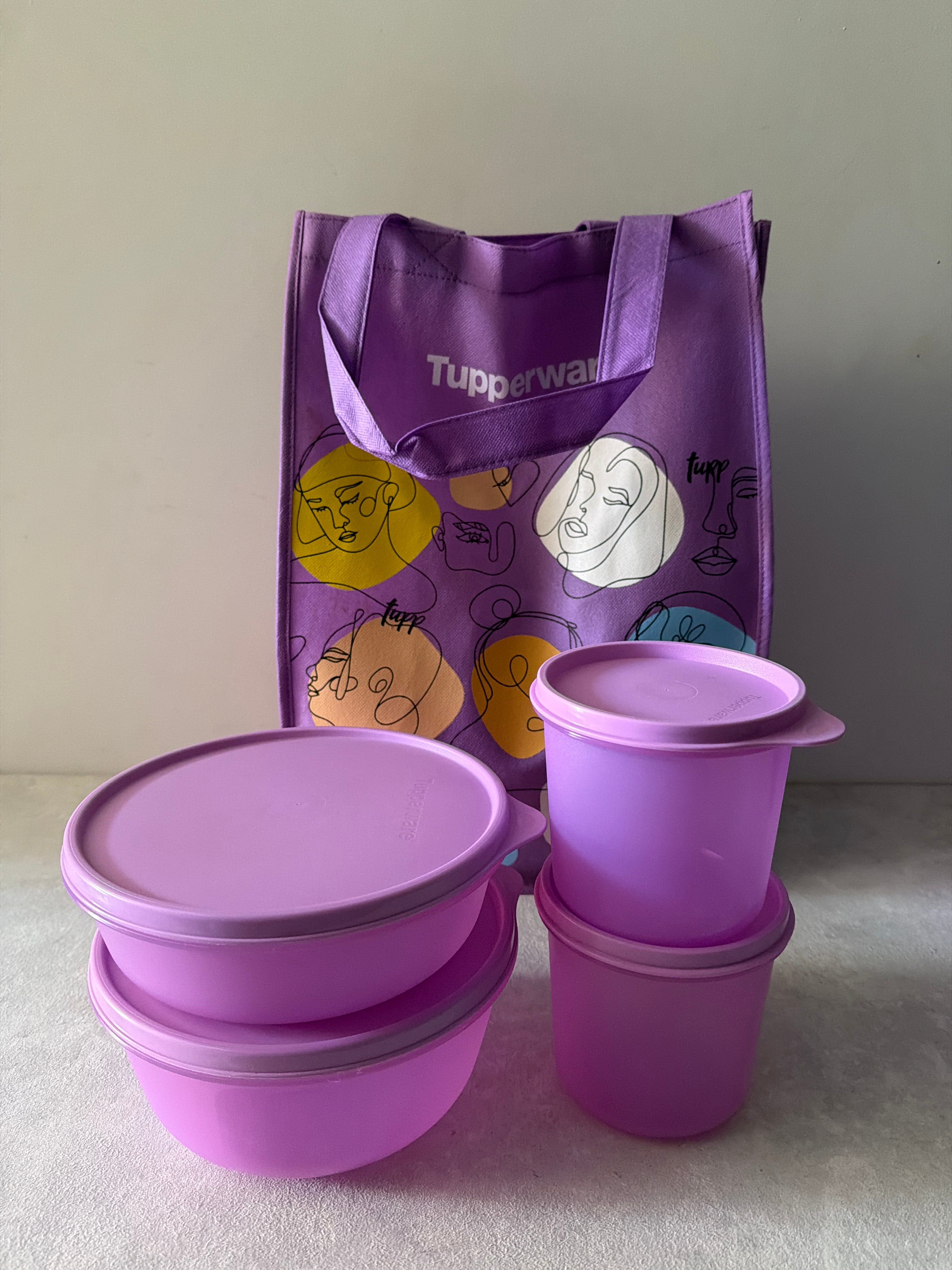 purple set + gift bag