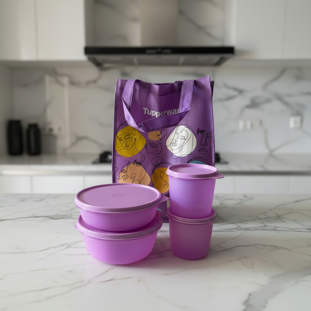 purple set + gift bag