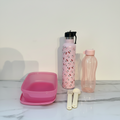 Tupperware back to school- pink set