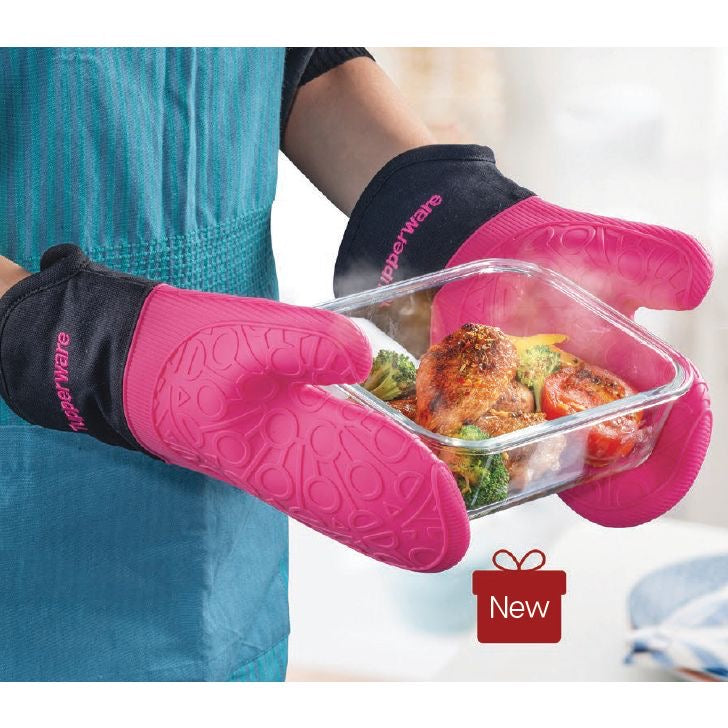 Silicone oven gloves