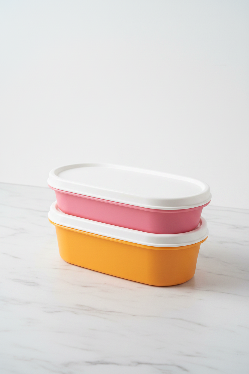 Tupperware oval set