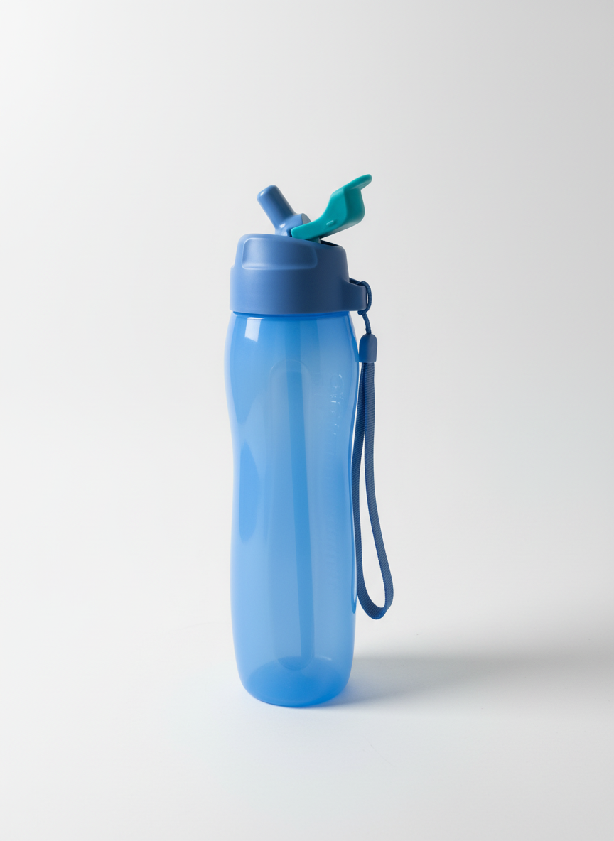 750 ml straw bottle + handle