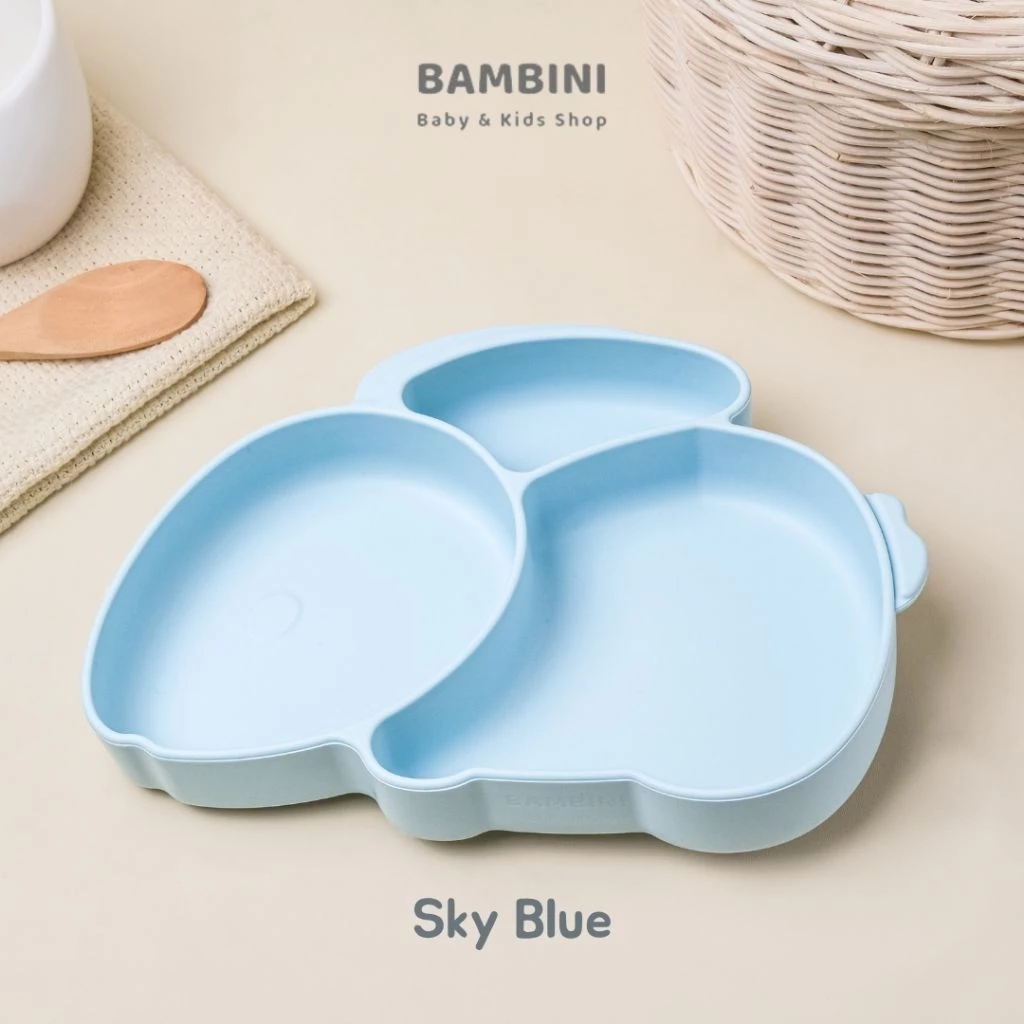 premium silicone baby plate