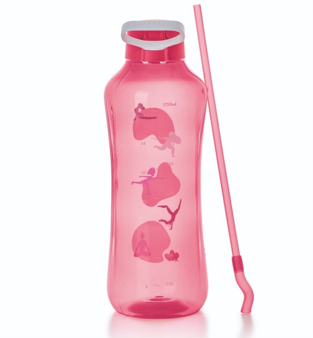 2 liters straw bottle - limited edition