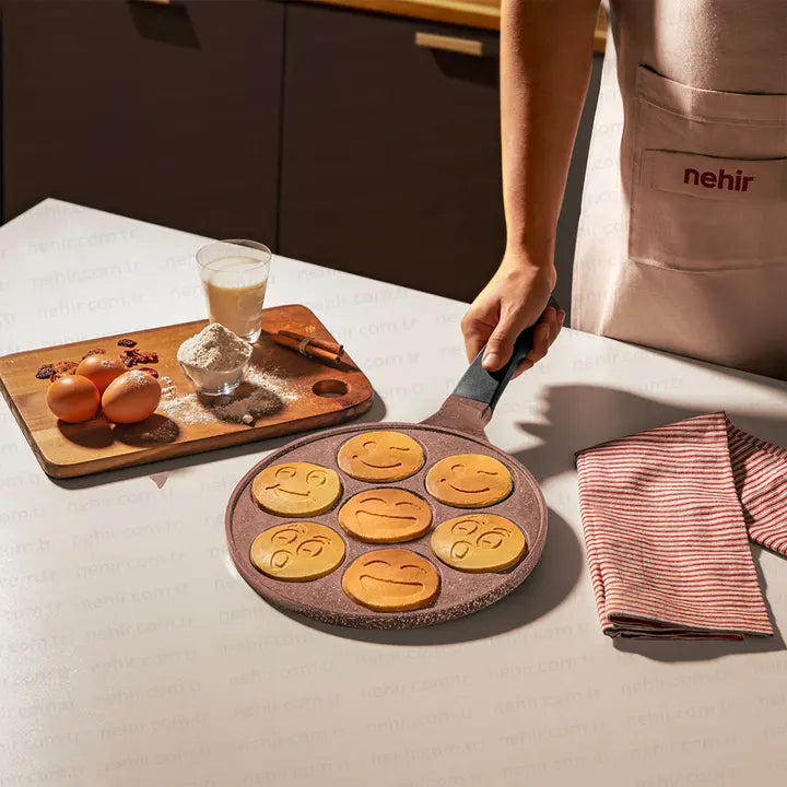 Emoji pancake pan