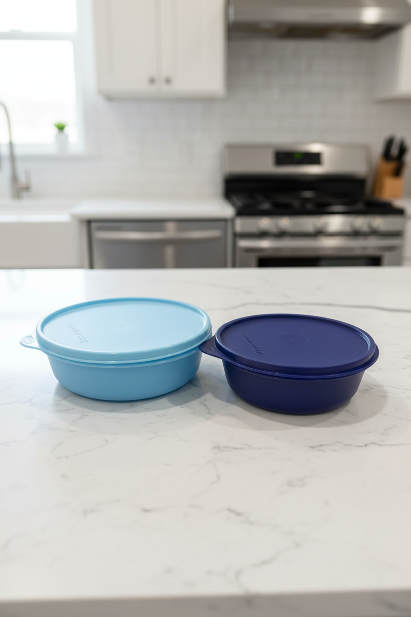 Tupperware modular set (600 ml & 1 liter)