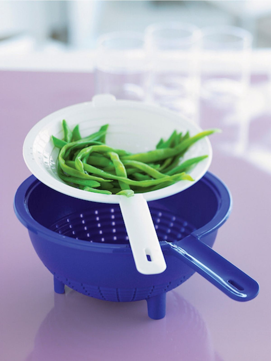 Double colander 2 liters