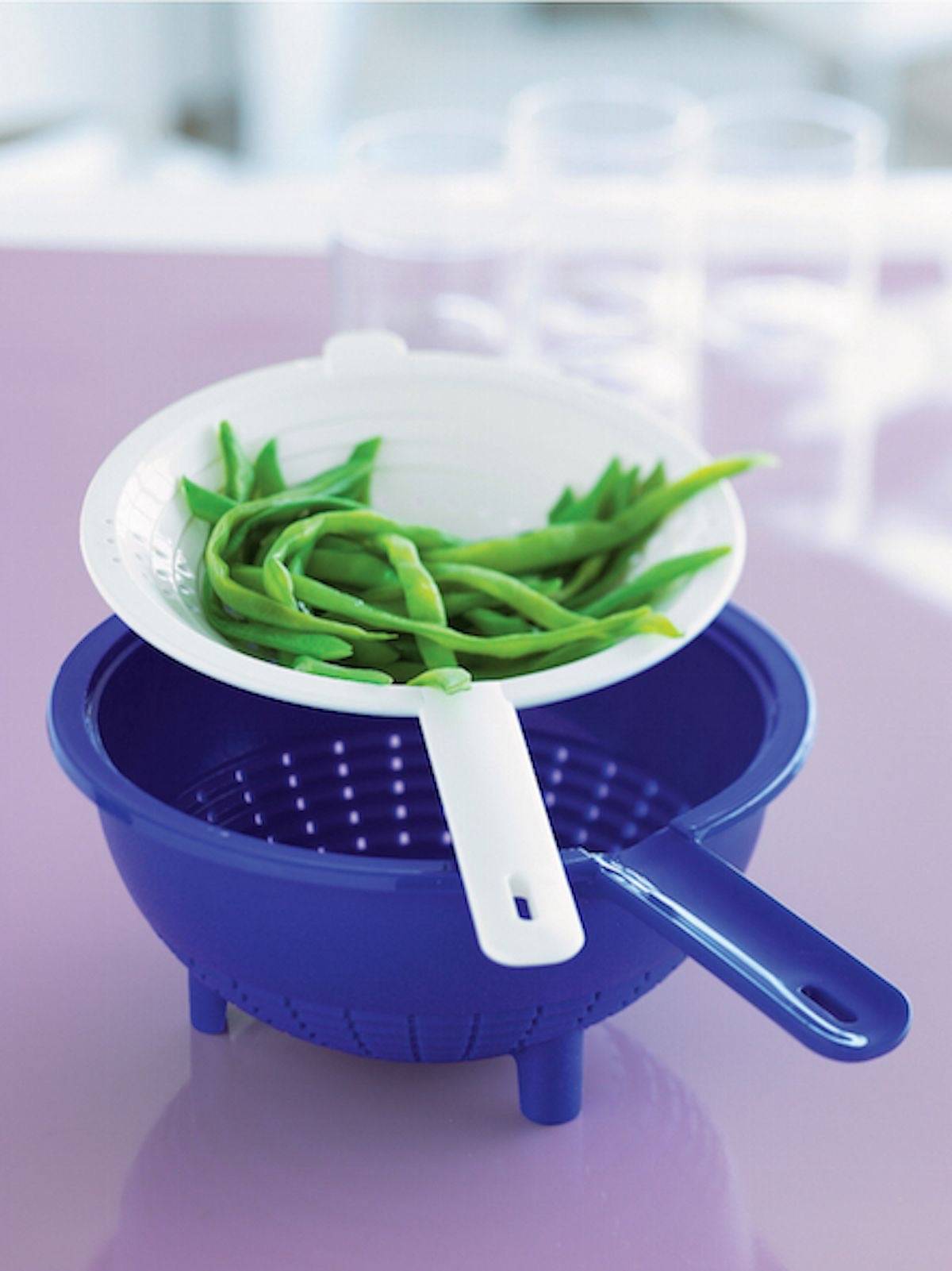 Double colander 2 liters