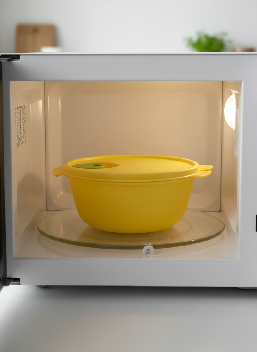 Tupperware Carry all Microwave bowl