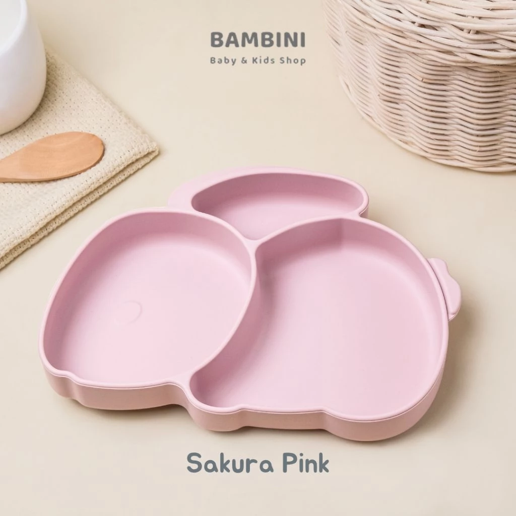 premium silicone baby plate