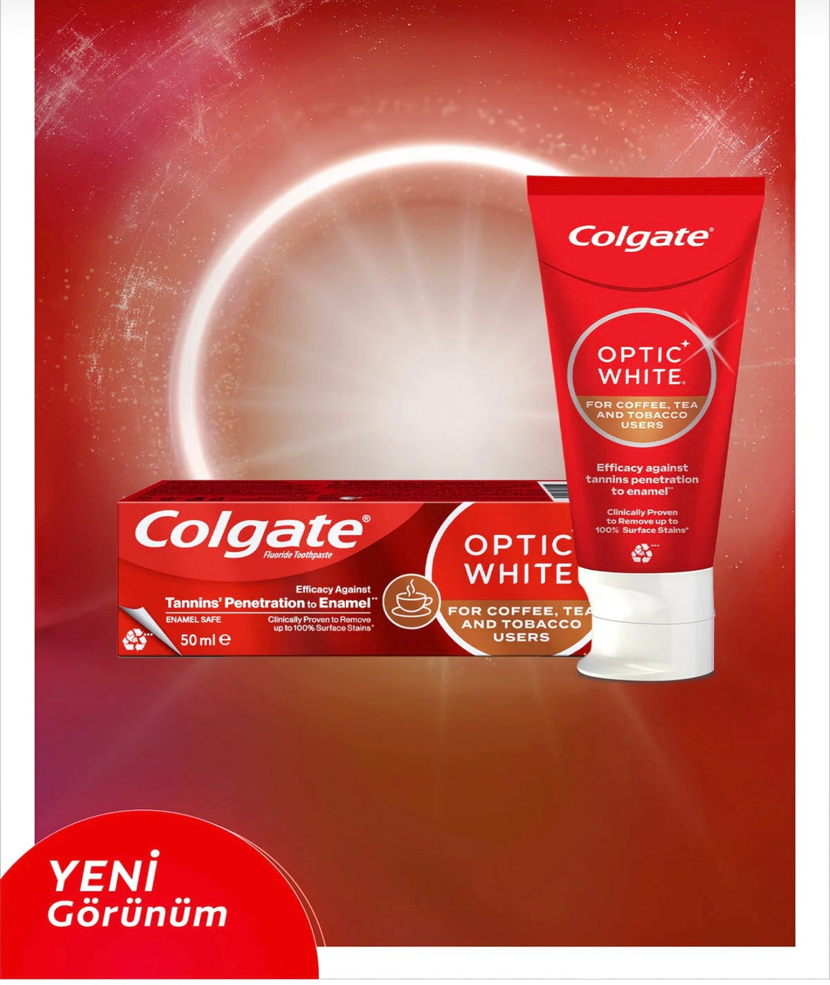 colgate optic white for coffee tea and tobacco users