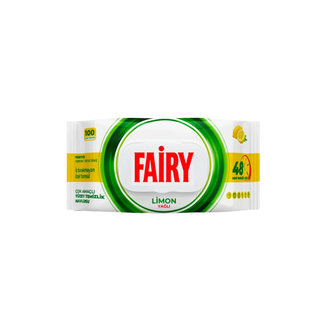 Fairy  Multi-Purpose Cleaning Wipes | 100 Sheets