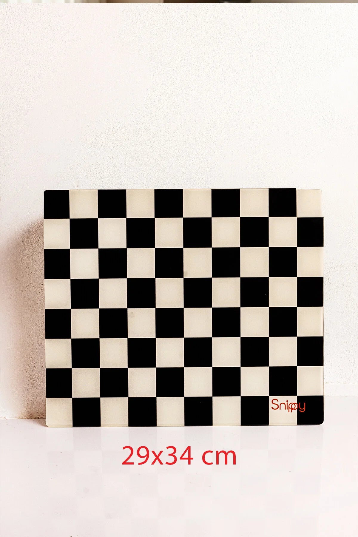 Dama glass cutting board - 29*34 cm