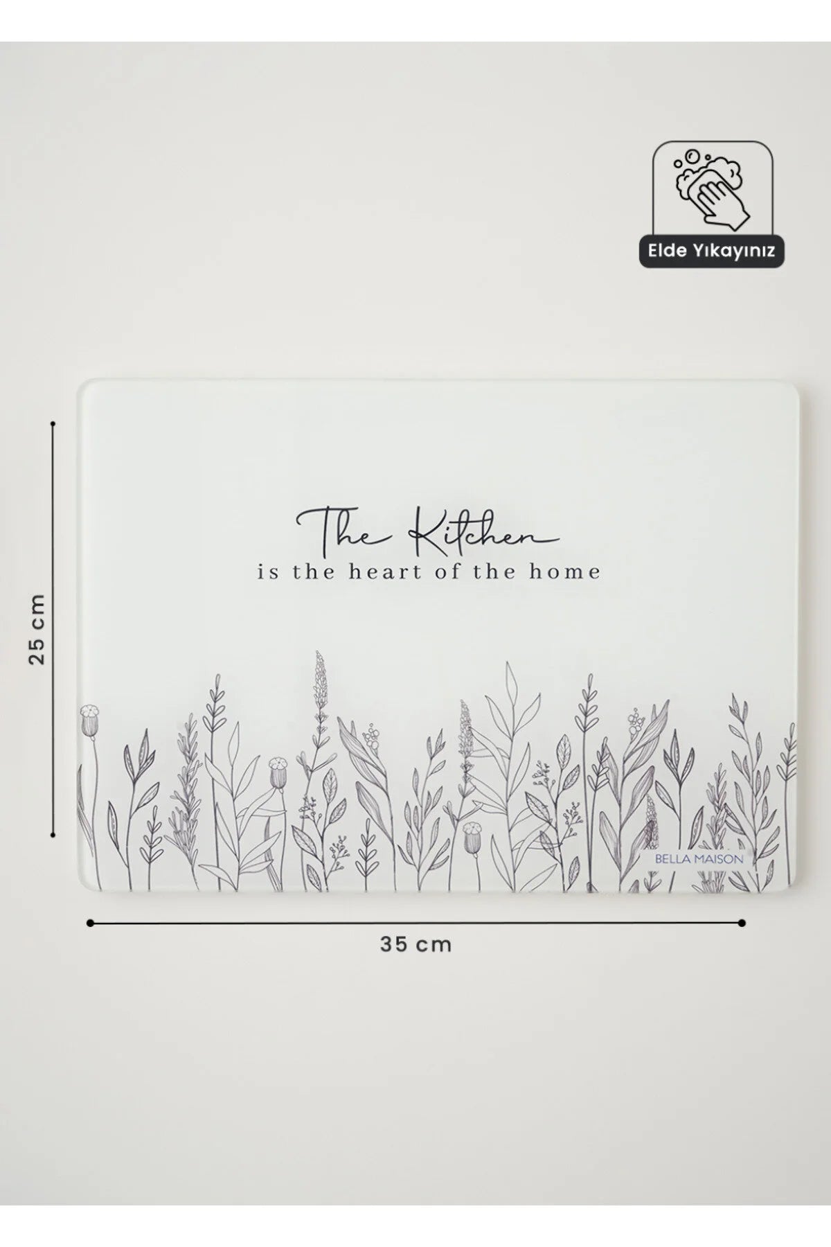 The kitchen Glass Cutting Board (35x25 cm)