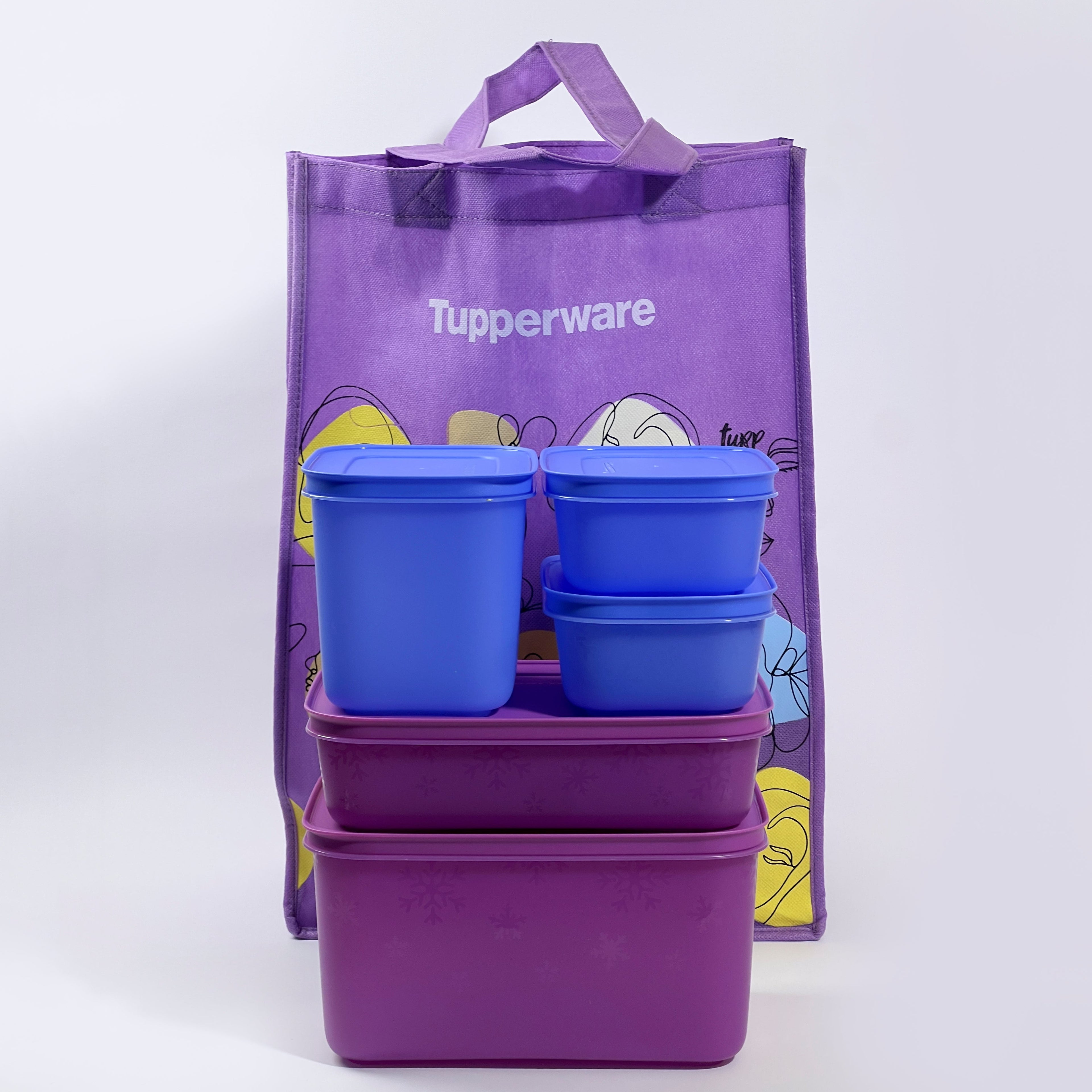 Tupperware Freezer set