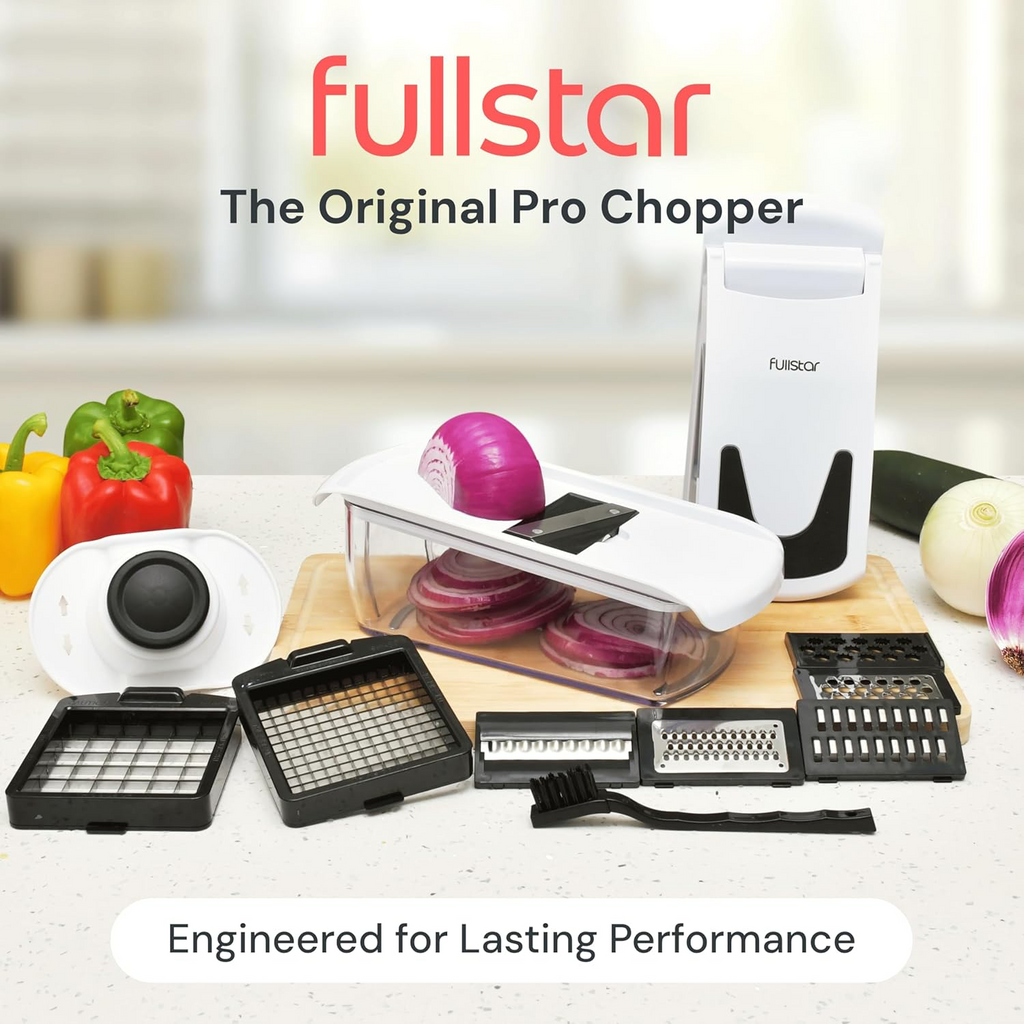 Fullstar Pro Vegetable Chopper & Mandoline (8 in 1)