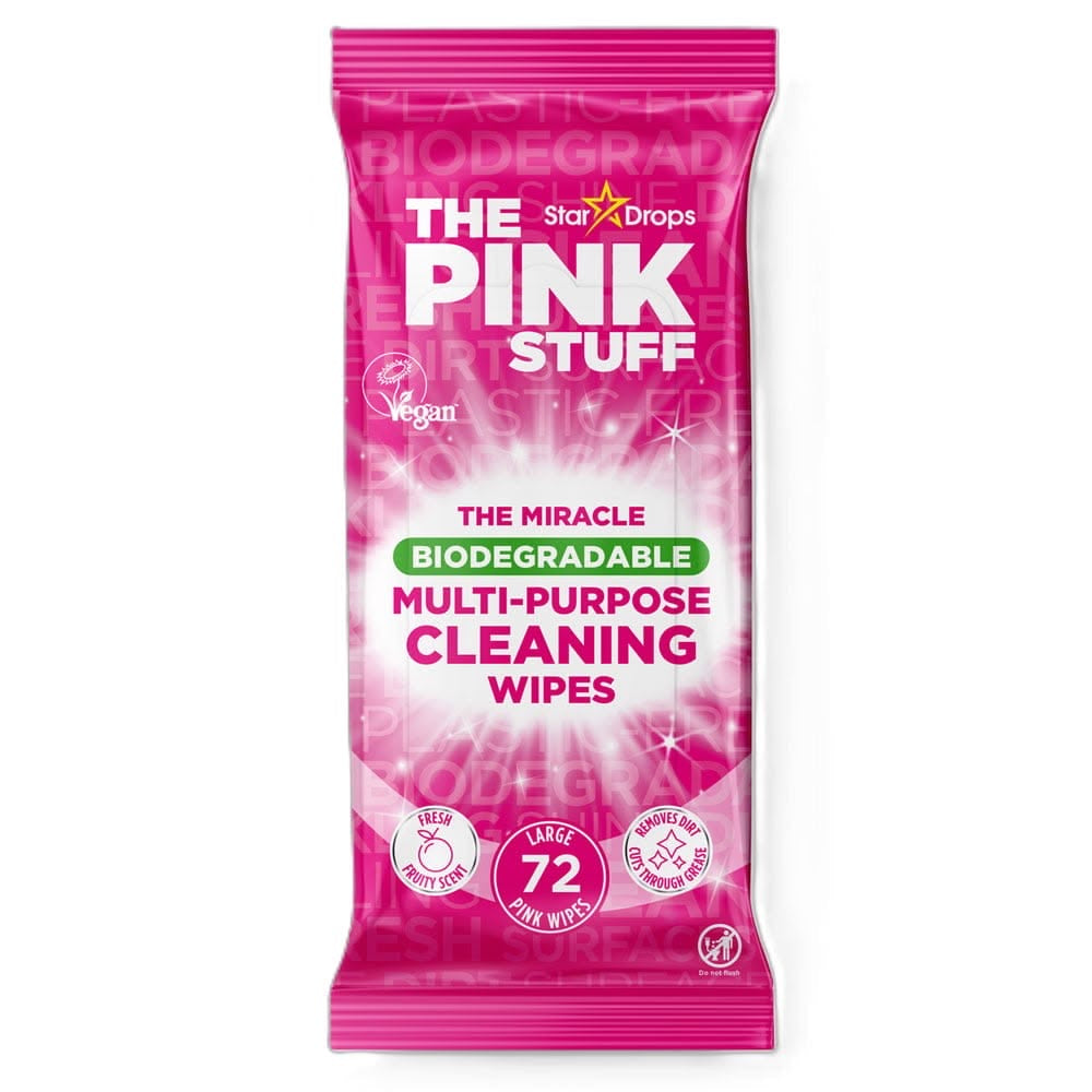 ThePinkStuff Multipurpose Cleaning Wipes - 72 Wipes