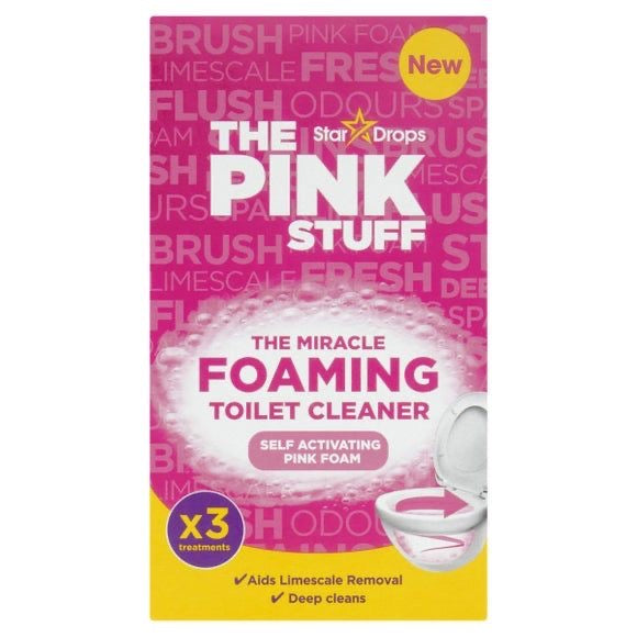 ThePinkStuff Foaming Toilet Cleaner – 3-Pack