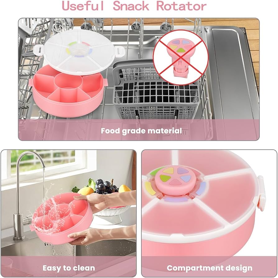 Pawtong Snack Rotator Container