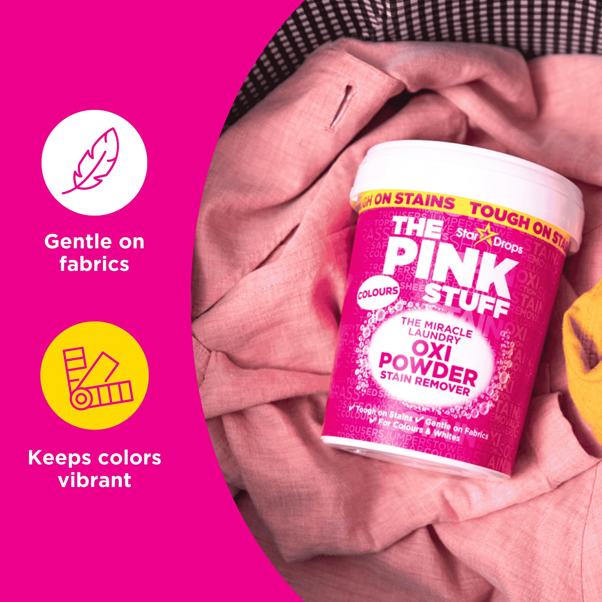 ThePinkStuff Oxi Powder - for Colored - 1 kg