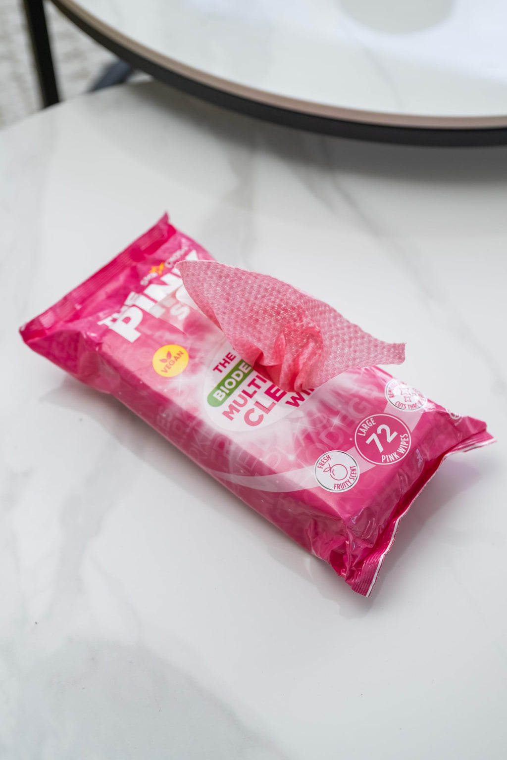 ThePinkStuff Multipurpose Cleaning Wipes - 72 Wipes