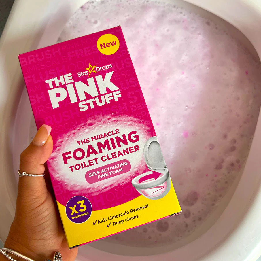 ThePinkStuff Foaming Toilet Cleaner – 3-Pack