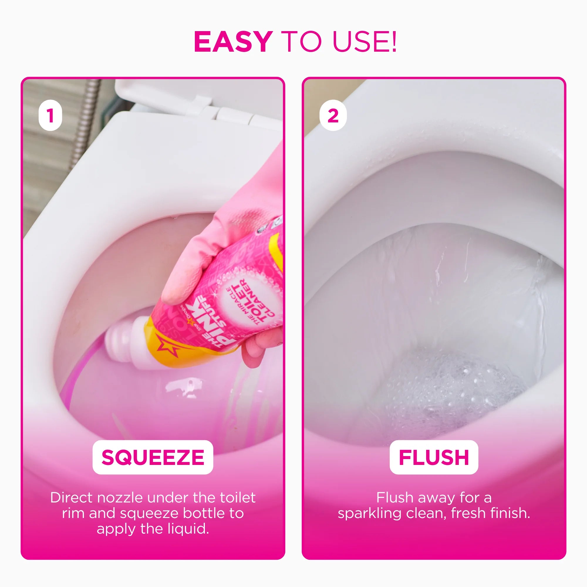 ThePinkStuff Toilet Cleaner 750 ml – Gel Formula