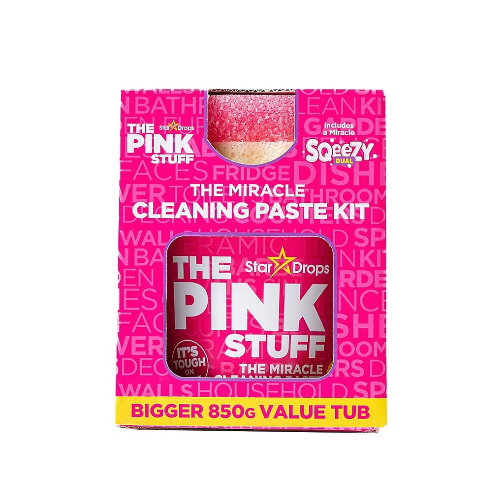 ThePinkStuff Toothpaste 850 gr & Miracle Double-Sided Sponge