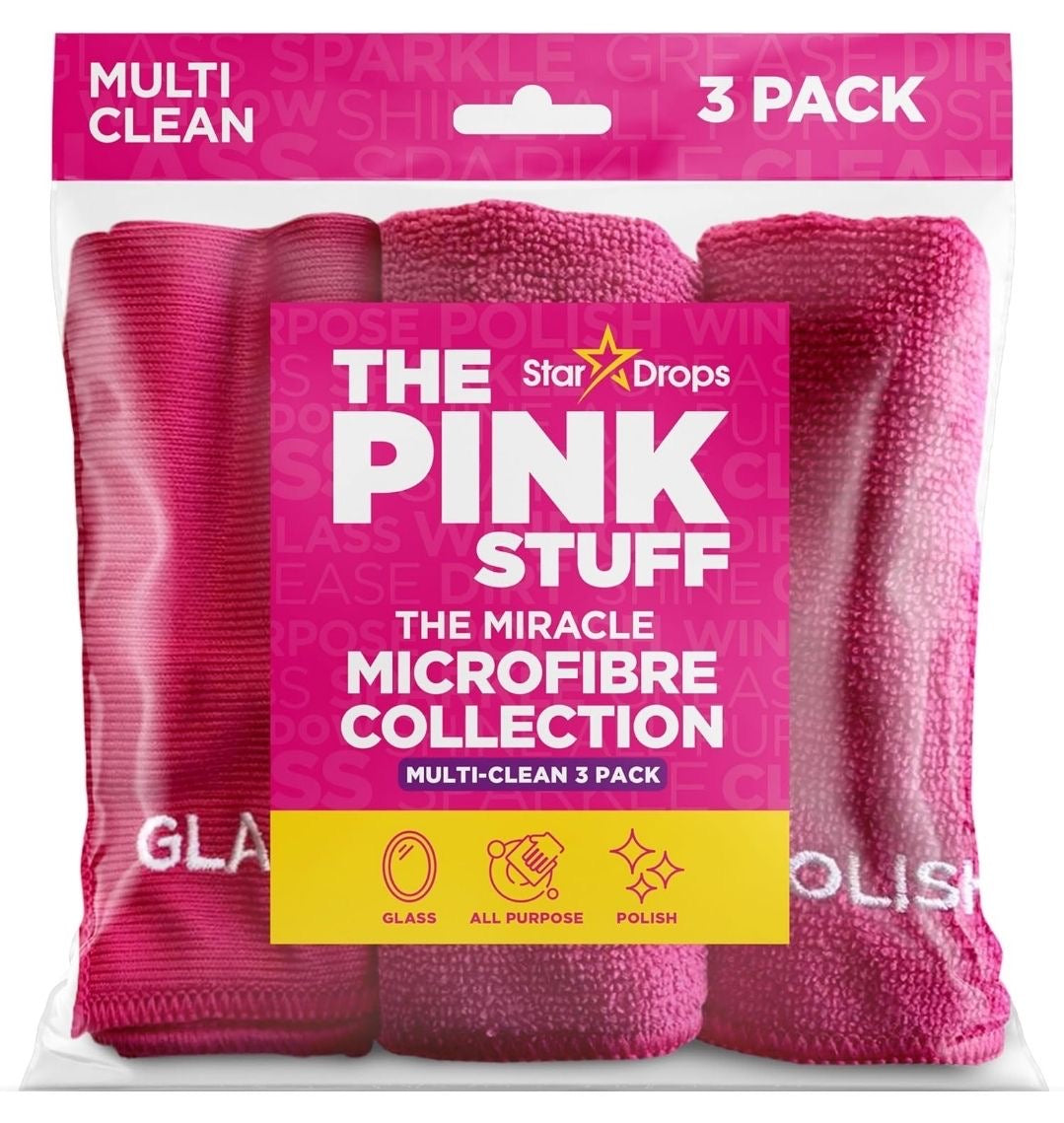 ThePinkStuff Microfiber Glass/Multipurpose/Shine