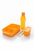 Tupperware back to school- orange set