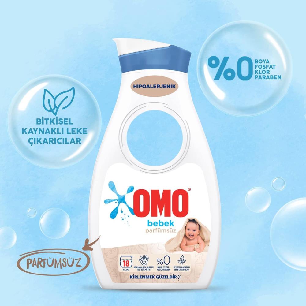 Omo baby liquid detergent- 900 ml